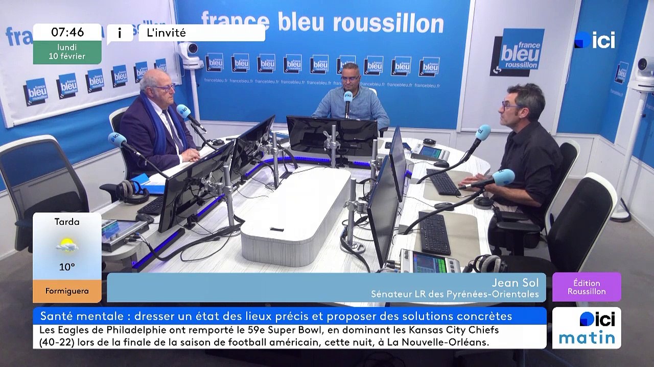 Jean Sol, sénateur LR des Pyrénées-Orientales