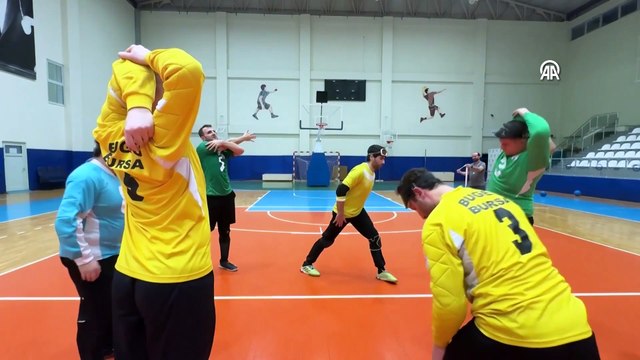 Görme engelli milli golbol sporcusu Barış Tosun\'un hedefi olimpiyatlara katılmak