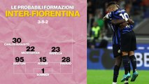 Inter-Fiorentina, le probabili formazioni