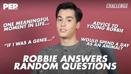 Robbie Jaworski gives advice to his younger self | PEP Challenge