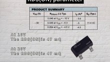 52AP-VB is a SOT23 package P-Channel field effect MOS tube