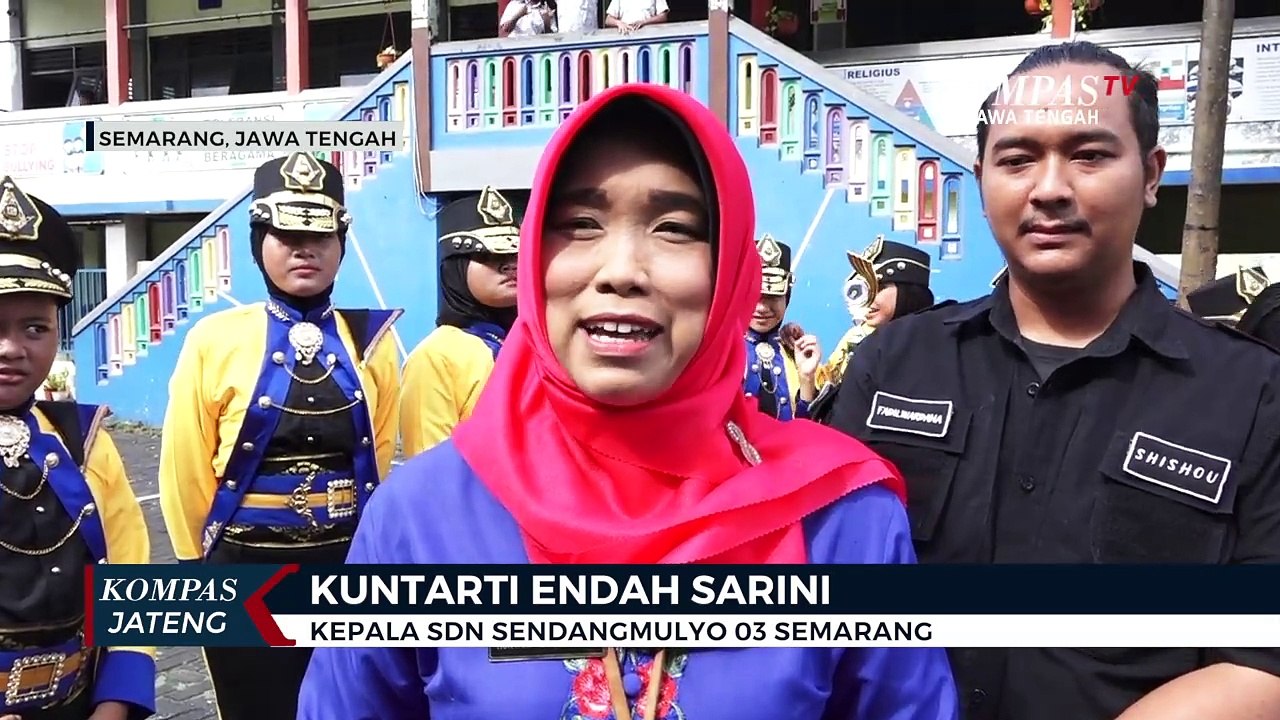 Paskibra SDN Sendangmulyo 03 Semarang Raih Juara Nasional