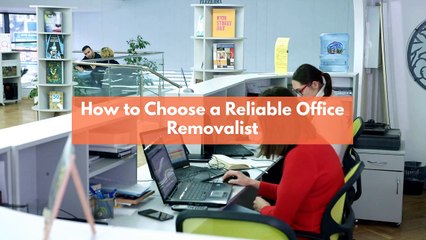 How to Avoid Scams with Office Removalists