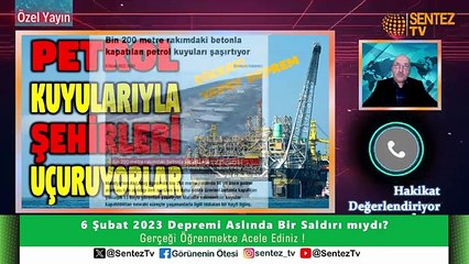 6 Şubat Depremi Aslında Bir Saldırı