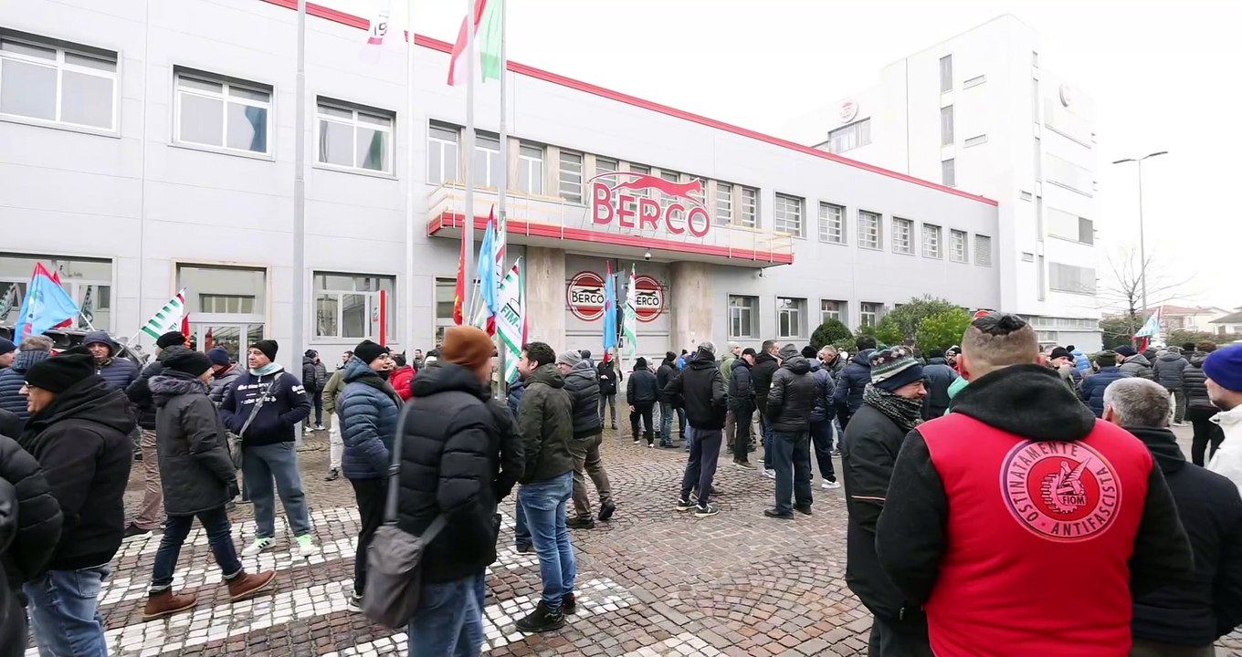 Copparo, sciopero dei lavoratori alla Berco