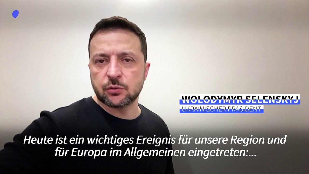 Selenskyj: 'Moskau kann Energie nicht mehr als Waffe einsetzen'