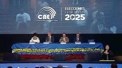 Elecciones en Ecuador: González recortó la distancia y lleva a Noboa a un nuevo duelo electoral