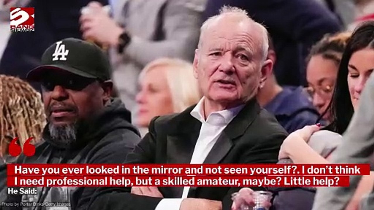Bill Murray gave out his email address and asked fans to send him a message in an advert which aired during the Super Bowl