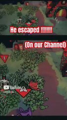 He escaped in part 5 - COTL Lets play
