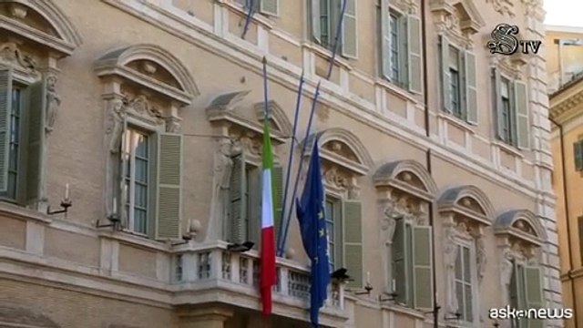 Bandiere a mezz'asta al Senato per il Giorno del Ricordo