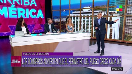 Incendios en El Bolsón: habló el jefe de bomberos, preocupa la situación