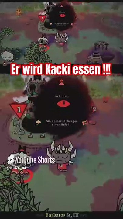 Er isst Kot in Part VI - im COTL Lets Play