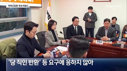 개혁신당판 ‘옥새 파동’?…허은아 “아직 대표직 유효”