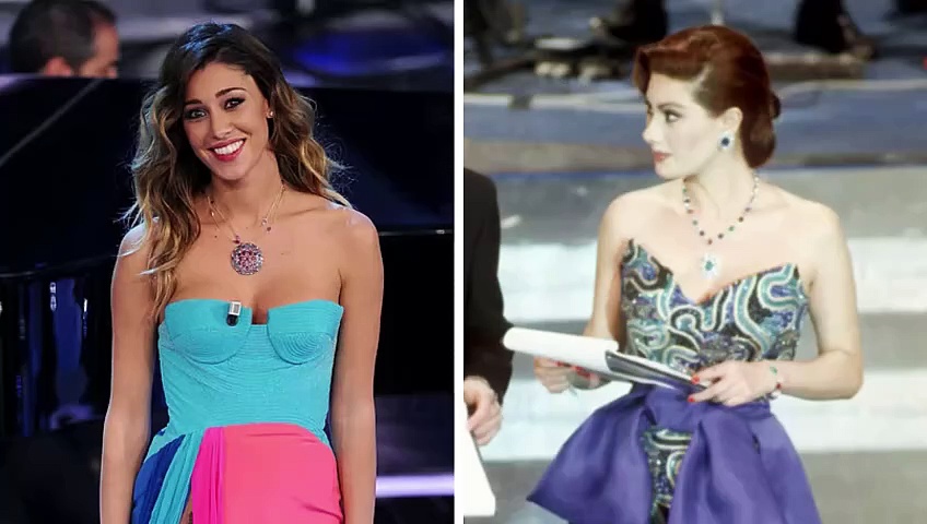 Video Sanremo di ieri e di oggi: i look più belli delle co-conduttrici