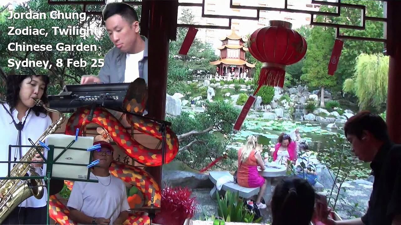 Sydney Lunar New Year 2025 Part 9, Jazz at/and Twillight Chinese Garden