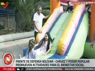 Caracas | Frente de defensa y poder popular fomentan la recreación y el sano esparcimiento