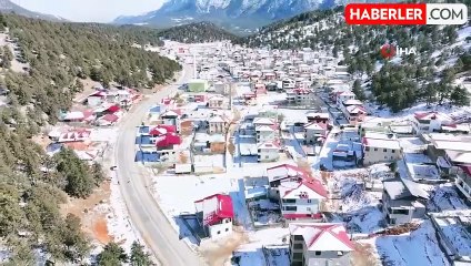 Mersin'de Yılkı Atları İçin Doğaya Yem Bırakıldı