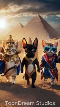 Epic Cats of Ancient Egypt: Feline Pharaohs Unleashed