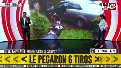 Mataron a un hombre adentro de un auto ¿Ajuste de cuentas?