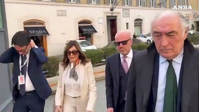 Santanche' a Montecitorio per seguire interventi mozione sfiducia