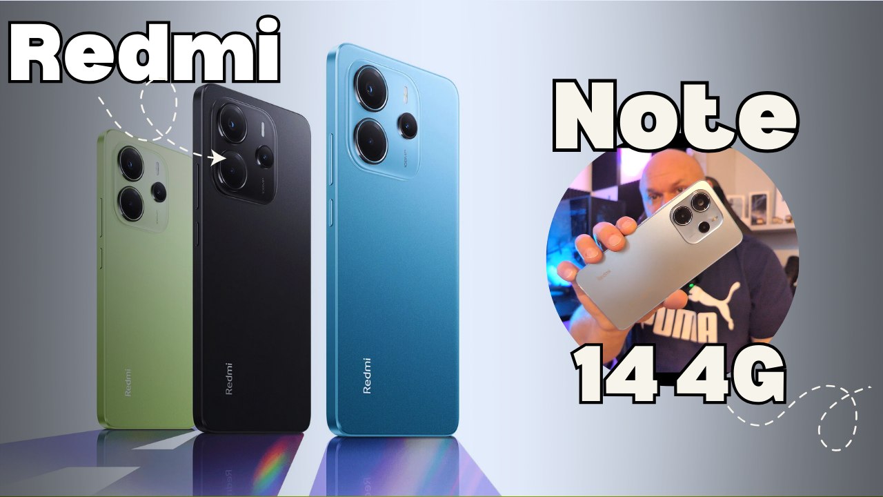 REDMI NOTE 14 4G : SIMPLE, EFFICACE, PAS CHER !
