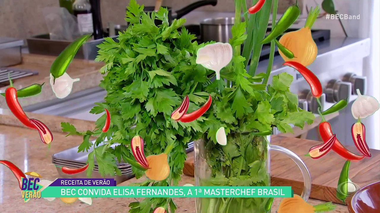 Elisa Fernandes vencedora do 1° MasterChef Brasil ensina receita perfeita de verão | Band Receitas