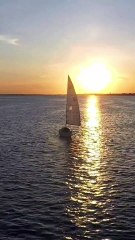 Sailing into Sunset Bliss A Serene Escape