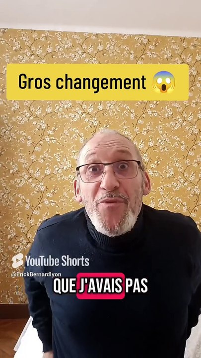 Gros changement 😱