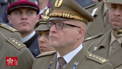 El Papa a las Fuerzas Armadas: “no se dejen seducir por las armas, defiendan siempre la vida”