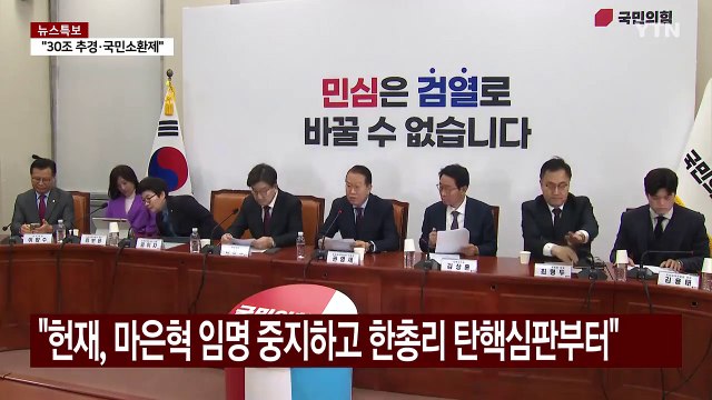 여당 헌재, 마은혁 임명에 왜 목메는지 의문...한총리 탄핵심판부터 / YTN