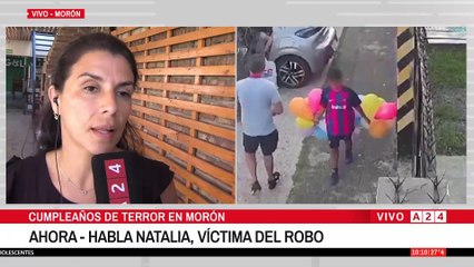 Cumpleaños interrumpido por robo en Morón: la inseguridad golpea de nuevo