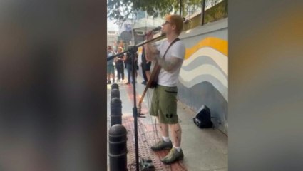 Indische Polizei dreht Ed Sheeran den Saft ab