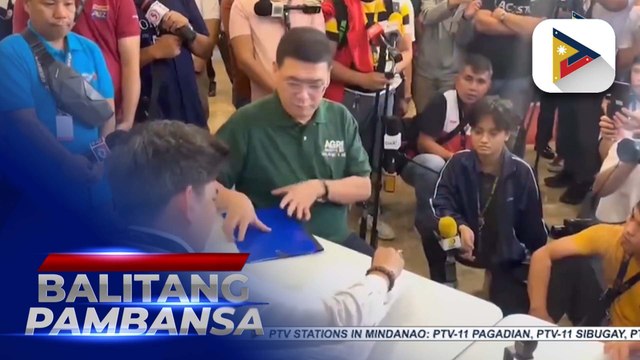 Agri party-list Rep. Wilbert Lee, umatras bilang kandidato sa pagka-senador