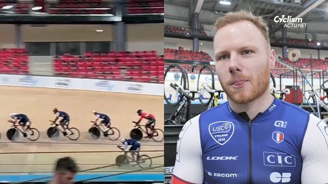 Cyclisme - Piste - Europe 2025 - Sébastien Vigier : Je n'ai jamais pensé arrêter après Paris 2024...