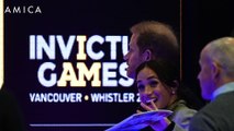 Il bacio di Harry e Meghan agli Invictus Game