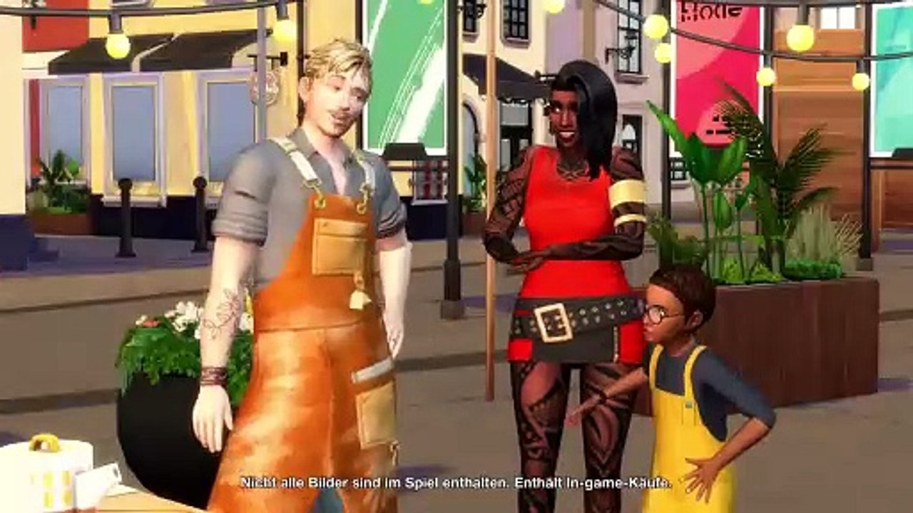 Die Sims 4: Im neuen DLC dürft ihr selbst die Nadel schwingen und eigene Tattoos entwerfen