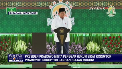 Tegas! Presiden Prabowo Kembali Ultimatum Koruptor: Tidak Ada yang Kebal Hukum!