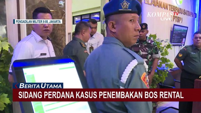 Oditur Militer: Dua TNI Terdakwa Kasus Bos Rental Dijerat Pasal Pembunuhan Berencana
