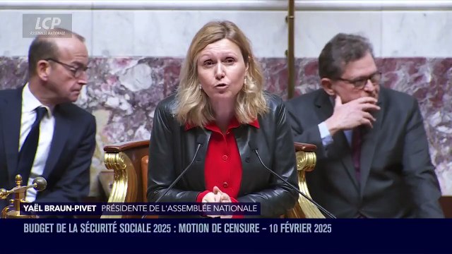 Les députés rejettent la nouvelle motion de censure déposée par La France insoumise après le recours au 49.3 pour adopter la deuxième partie du projet de loi de financement de la Sécurité sociale
