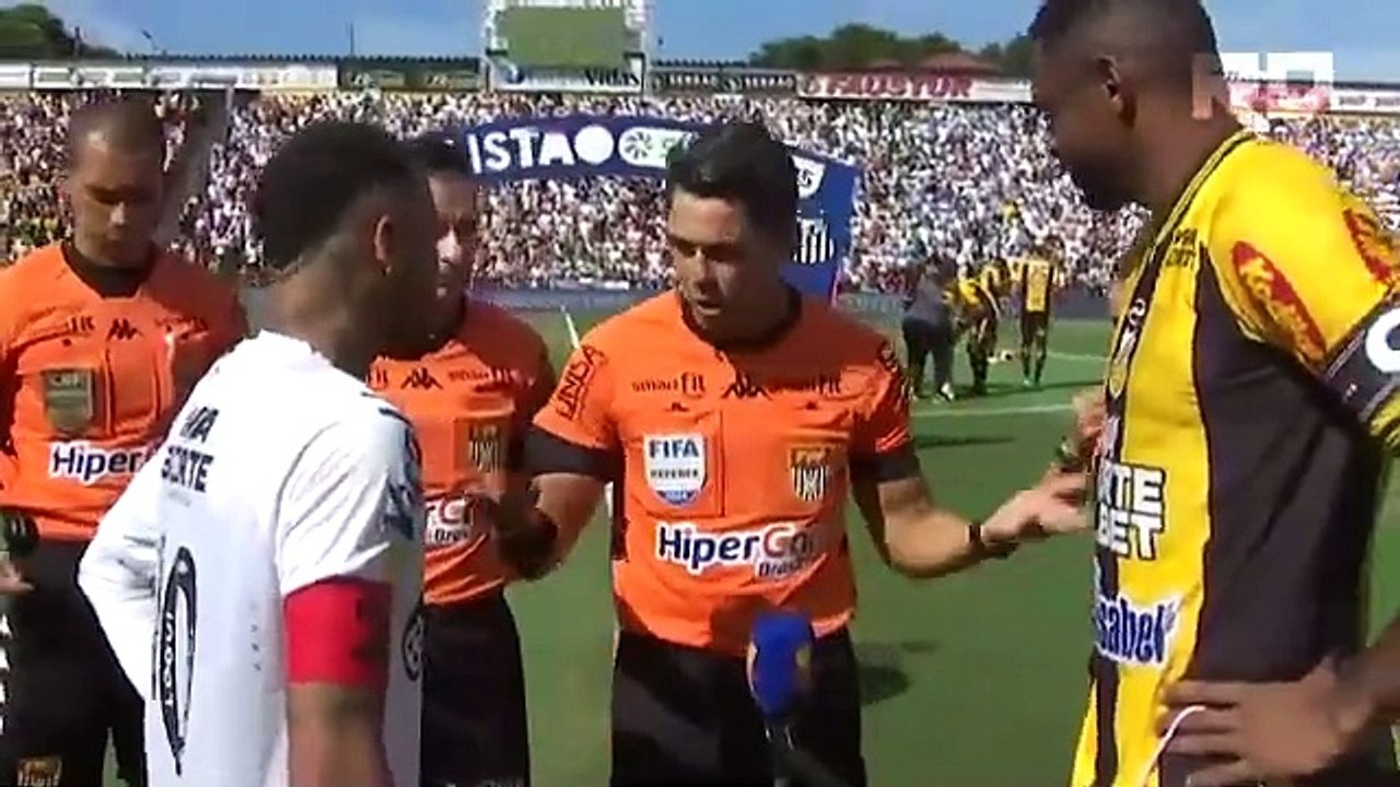 Neymar Jr Second Match For Santos vs Novorizontino football