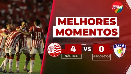 Melhores Momentos Náutico 4x0 Afogados - Campeonato Pernambucano - 09.02.2025