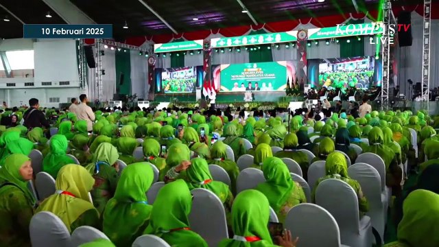 [FULL] Pidato Prabowo di Kongres Muslimat NU, Bicara soal Emak-Emak hingga Pemotongan Anggaran