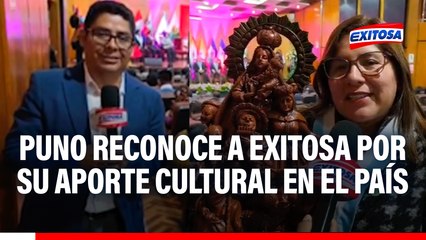 ¡Un logro! Municipalidad Provincial de Puno reconoce a Exitosa y Corporación Universal por su aporte cultural