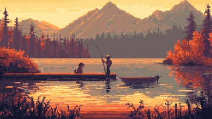 Idle Game für Angelliebhaber - Cast n Chill lädt euch zu einem ruhigen Ausflug an den See ein