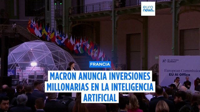 Líderes mundiales y gigantes tecnológicos se reúnen en París para una cumbre sobre IA