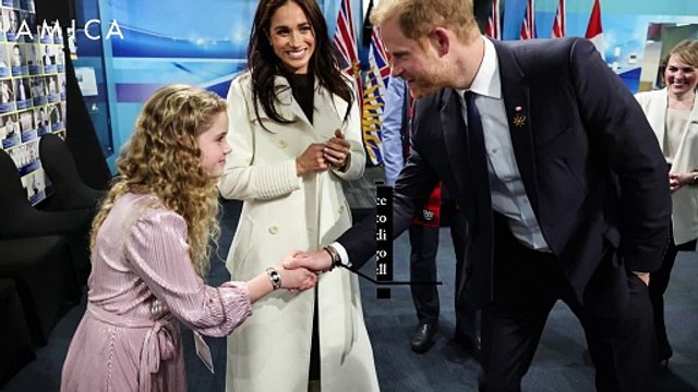Il cappotto bianco di Meghan Markle agli Invictus Games