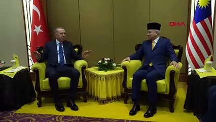 Cumhurbaşkanı Erdoğan, Perak Sultanı Nazrin Şah ile görüştü