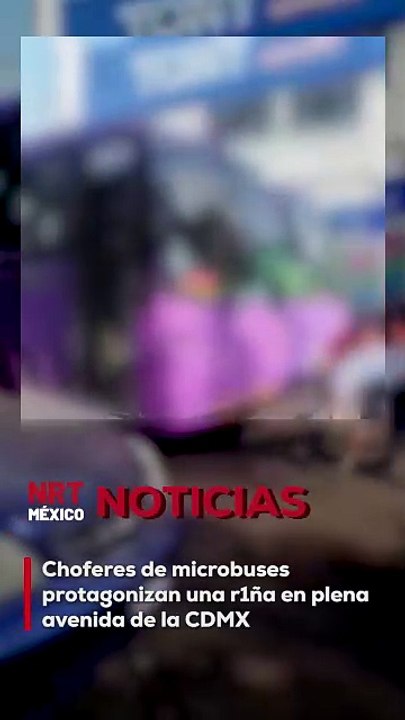 A través de las redes sociales se ha viralizado un video de un enfrentamiento entre conductores del transporte público en la Ciudad de México, mismo que ha generado diversas reacciones entre los usuarios