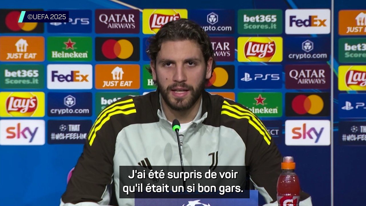 Juventus - Locatelli : "Randal a eu un vrai impact et c'est vraiment un bon gars"