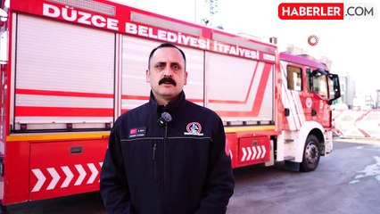 Düzce İtfaiyesi'nden Acil Durumlar İçin Kritik Uyarılar